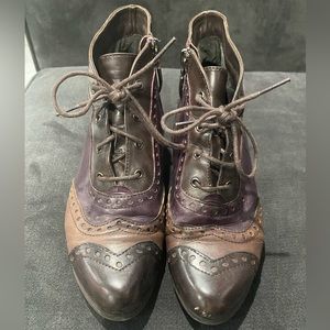 Spring Step Heroic zip up booties US5.5 EURO36